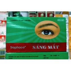 SÁNG MẮT ( HỘP 3 VỈ x 10 VIÊN NANG MỀM)