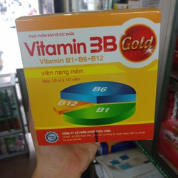 Vitamin 3B Phúc Vinh hộp 10 vỉ x 10 viên