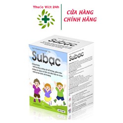 Cốm Subạc - Hỗ trợ tăng cường sức đề kháng, giảm t...