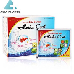 Bột Sủi Bảo Vệ Gan Herba Cool ( hộp 10 gói x 7g)