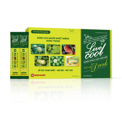Bột Sủi Thanh Nhiệt LiveCool (Hộp 10 Gói)
