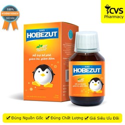 Siro Hobezut chai 100ml - Hỗ trợ bổ phế, giảm ho k...
