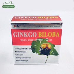 Viên uống ginkgo biloba -Giúp tăng cường trí nhớ,...