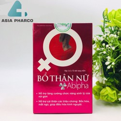 Bổ Thận Nữ Abipha Tăng Cường sức Khoẻ Sinh Lý Nữ