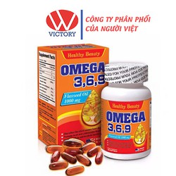 OMEGA. 3,6,9 Healthy Beauty - Viên Uống Chăm Sóc S...