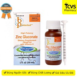Siro Zinc Gluconate - bổ sung kẽm và vitamin C giú...