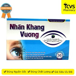 Nhãn Khang Vương - Hộp 30 viên uống hỗ trợ giúp tă...
