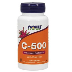 NOW Vitamin C-500 - Bổ Sung Vitamin C Chiết Xuất T...