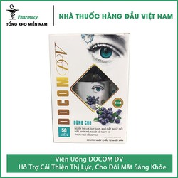 Viên Uống DOCOM ĐV - Hỗ Trợ Cải Thiện Thị Lực, Giú...