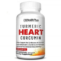 Turmeric Heart - SỨC KHỎE TIM MẠCH, 300mg Bột rễ n...