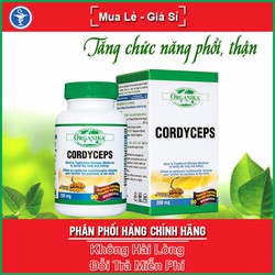 Organika Cordyceps Đông Trùng Hạ Thảo 90 viên hỗ t...