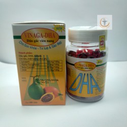Dầu Gấc Vinaga DHA - Lọ 100 Viên