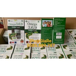 Dầu Cá omega-3 6.9 Diệp Lục- Bổ Não Tăng Cường T...