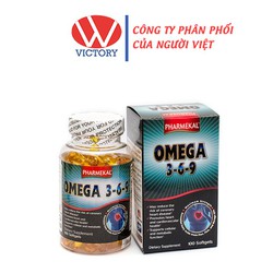 Viên Dầu Cá Omega3-6-9 Pharmekal (Hộp 100 Viên) -...