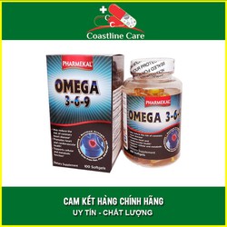 Viên Dầu Cá Omega3-6-9 Pharmekal Hộp 100 viên - Co...
