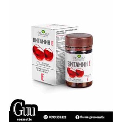 Viên uống Vitamin E đỏ Nga 270mg Mirrolla Nga