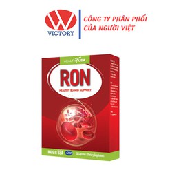 Viên uống RON (Hộp 20 viên) - Bổ sung sắt và Acid...