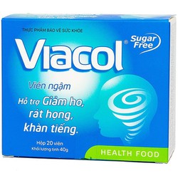 Thực phẩm chức năng khác Kẹo ngậm không đường Viac...