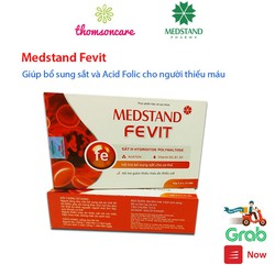 Medstand Fevit giúp bổ sung sắt và Acid Folic cho...