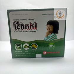Siro Thanh Nhiệt Tiêu Độc Ích Nhi - Hộp 20 Ống