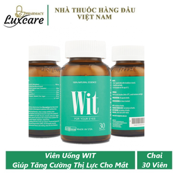 iên Uống Bổ Mắt Wit - Bảo Vệ Võng Mạc Và Thủy Tinh...