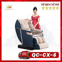 Ghế massage queen crown qc cx6 hàng chuẩn