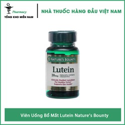 Viên Uống Bổ Mắt Lutein Nature’s Bounty 20mg - Nhậ...