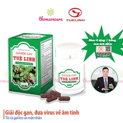 Viên uống giải độc gan Tuệ Linh từ Cà gai leo và M...