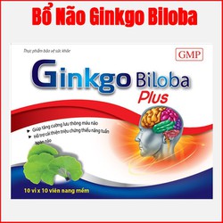 [Hộp 100 Viên] Viên Uống Bổ Não Ginkgo Biloga Plus...