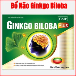 [Hộp 100 Viên] Viên Uống Bổ Não Ginkgo Biloga Plus...