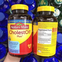 VIÊN UỐNG GIẢM CHOLESTEROL NATURE MADE CHOLEST-OFF...