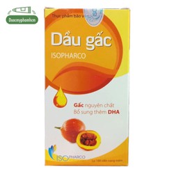 DẦU GẤC ISOPHARCO – GẤC NGUYÊN CHẤT BỔ SUNG THÊM D...