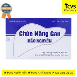 Chức Năng Gan BảoNguyên - Viên uống giúp bổ gan, b...