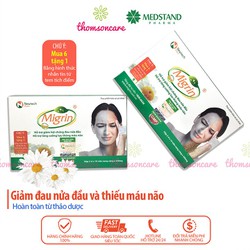 Migrin giảm đau nửa đầu hộp 20 viên cải thiện trí...