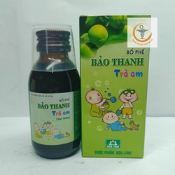 Bổ Phế Bảo Thanh Trẻ Em - Chai 100ml