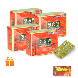 Bộ 4 Hộp Tinh dầu thông Hàn Quốc CHEONGSONGWON (Hộ...