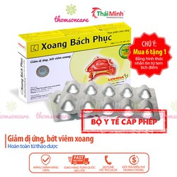 Viên uống Xoang Bách Phục giảm xoang mũi hộp 20 vi...