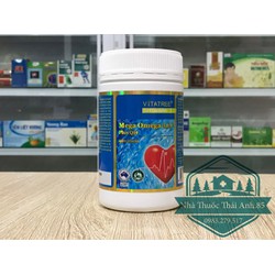 Vitatree Mega Omega 3,6,9 plus Q10 - Hỗ Trợ Tim Mạ...