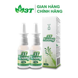 Combo 2 Chai Xịt Mũi 3T Xoang Dứt Điểm Ngạt Mũi, V...