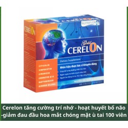 Viên bổ não CERELON GOLD 100 viên giúp ngủ ngon tă...