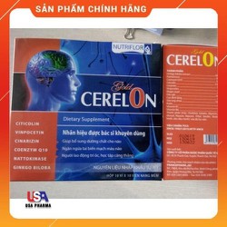 Viên bổ não CERELON GOLD 100 viên giúp ngủ ngon tă...