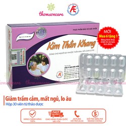 Viên uống dưỡng não Kim Thần Khang hộp 30 viên giả...