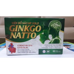 Viên Uống Bổ Não HP Gold Ginkgo Natto- giúp bổ não...