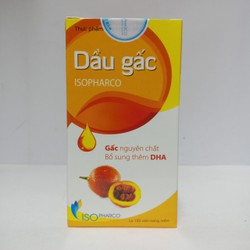 Dầu gấc Isopharco lọ 100 viên