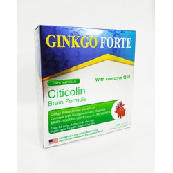 HOẠT HUYẾT DƯỠNG NÃO GINKGO FORTE WITH COENZYME Q1...