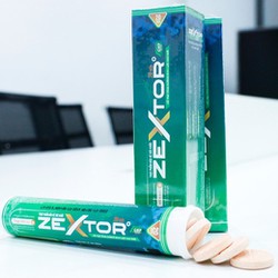 Zextor viên sủi chính hãng Loại mới hộp màu xanh-h...