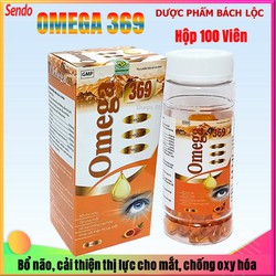 Viên Uống Dầu Cá O.me.ga 369 Giúp Bổ Não, Sáng Mắt...
