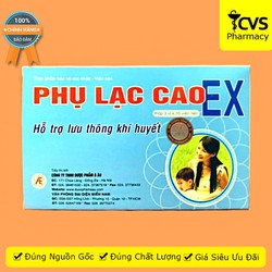 Phụ Lạc Cao EX - Hộp 30 viên uống Hỗ trợ giảm đau...