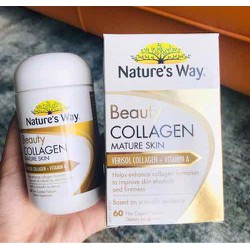 Natures Way Beauty Collagen Mature Skin - Viên Uốn...