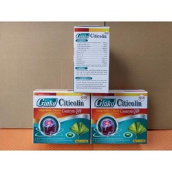Viên Uống Bổ Não Ginko citicolin